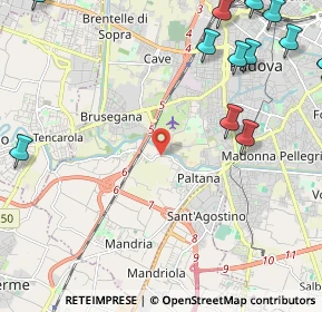 Mappa Via Cadore, 35142 Padova PD, Italia (3.31154)
