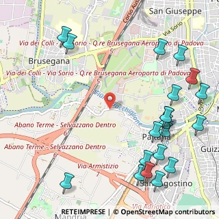 Mappa Via Cadore, 35142 Padova PD, Italia (1.4665)