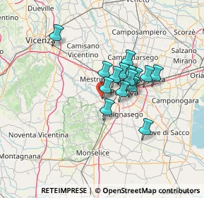 Mappa Via Veronese, 35030 Selvazzano Dentro PD, Italia (9.324)