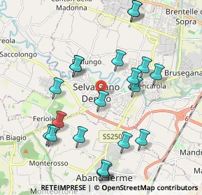 Mappa Via Veronese, 35030 Selvazzano Dentro PD, Italia (2.16)