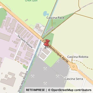 Mappa Corso XXV Aprile 73/c, 13048 Santhi? VC, Italia, 13048 Santhià, Vercelli (Piemonte)