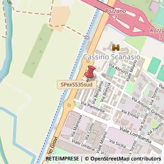 Mappa Via Cremona, 1, 20089 Rozzano, Milano (Lombardia)