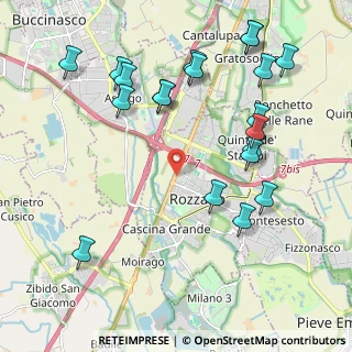 Mappa Via Cremona, 20089 Rozzano MI, Italia (2.3875)
