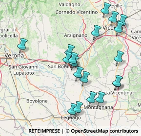Mappa Via del Lavoro, 37047 San Bonifacio VR, Italia (16.57526)