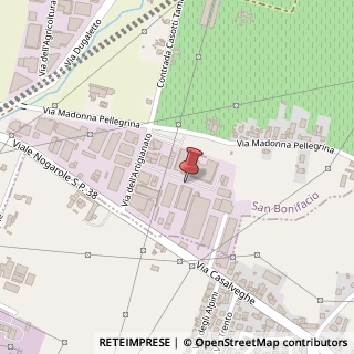 Mappa Via del Lavoro, 14/16, 37047 San Bonifacio, Verona (Veneto)