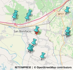 Mappa Via del Lavoro, 37047 San Bonifacio VR, Italia (4.72167)