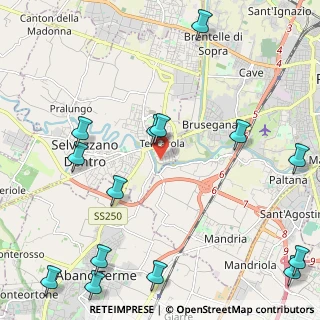 Mappa Via Vicenza, 35030 Selvazzano Dentro PD, Italia (3.00571)