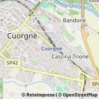 Map Cuorgnè