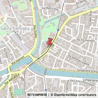 Mappa Viale Felice Cavallotti, 32, 35124 Padova, Padova (Veneto)