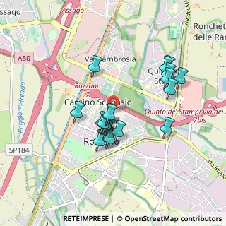 Mappa Viale Lazio, 20089 Milano MI, Italia (0.762)