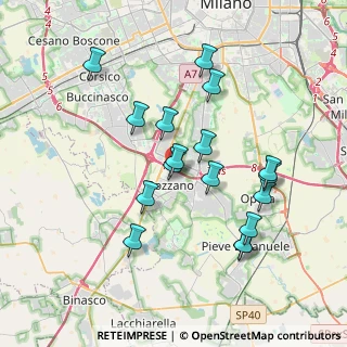 Mappa Viale Lazio, 20089 Milano MI, Italia (3.55471)