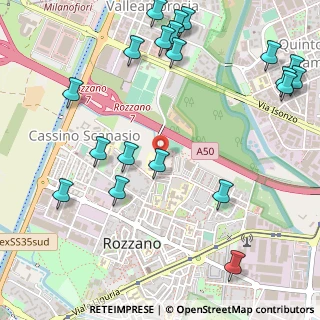 Mappa Viale Lazio, 20089 Milano MI, Italia (0.706)