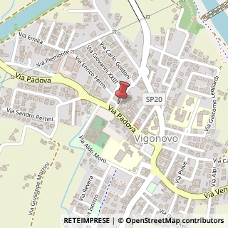 Mappa Piazza Cavalieri di Vittorio Veneto, 5, 30030 Vigonovo, Venezia (Veneto)