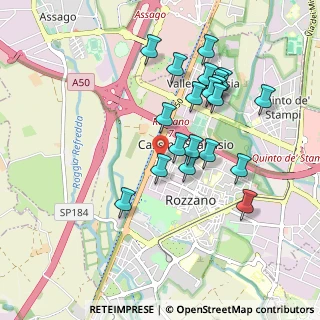 Mappa Via Bergamo, 20089 Rozzano MI, Italia (0.8835)