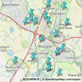 Mappa Via Bergamo, 20089 Rozzano MI, Italia (2.5865)