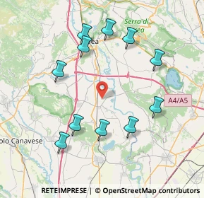 Mappa Via Ponte Dora, 10019 Strambino TO, Italia (8.07545)