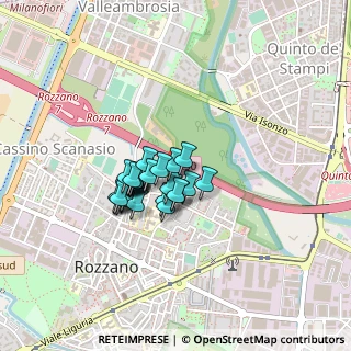 Mappa Via Venezia, 20089 Rozzano MI, Italia (0.26923)