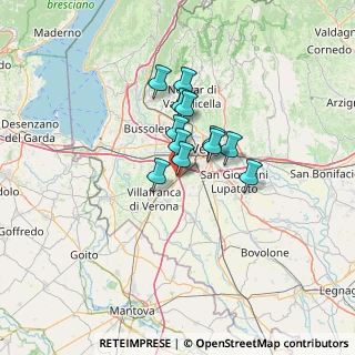 Mappa Via Alessandro Volta, 37062 Dossobuono VR, Italia (8.35)