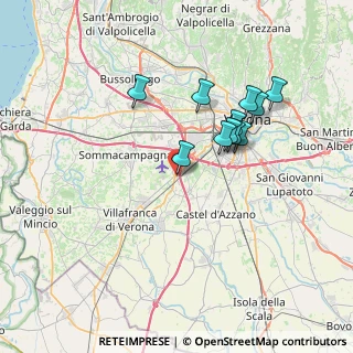 Mappa Via Alessandro Volta, 37062 Dossobuono VR, Italia (6.35545)