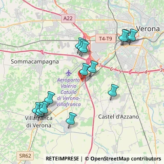 Mappa Via Alessandro Volta, 37062 Dossobuono VR, Italia (4.282)