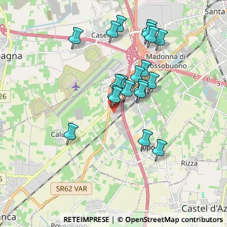 Mappa Via Alessandro Volta, 37062 Dossobuono VR, Italia (1.732)
