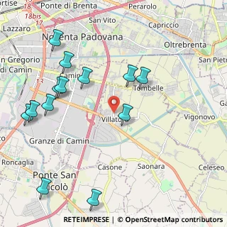 Mappa 35020 Villatora PD, Italia (2.45923)