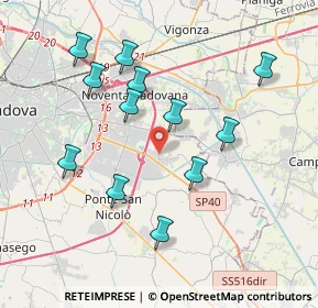 Mappa 35020 Villatora PD, Italia (3.76)