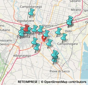 Mappa 35020 Villatora PD, Italia (6.63842)