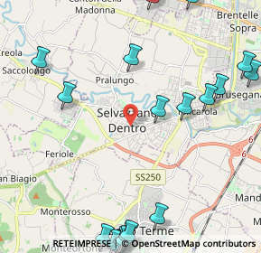 Mappa Via Botticelli, 35030 Selvazzano Dentro PD, Italia (3.1195)