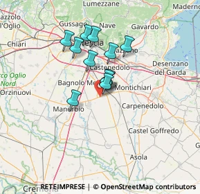 Mappa Str. Gasparina, 25016 Ghedi BS, Italia (9.53917)