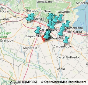 Mappa Str. Gasparina, 25016 Ghedi BS, Italia (10.03263)