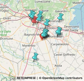 Mappa Str. Gasparina, 25016 Ghedi BS, Italia (10.23533)