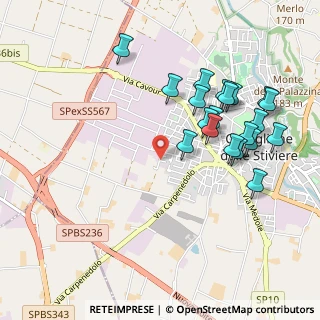 Mappa Via Martiri delle Foibe, 46043 Castiglione delle Stiviere MN, Italia (1.023)
