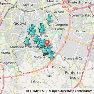 Mappa Via Gerardo Pietro, 35127 Padova PD, Italia (1.3295)
