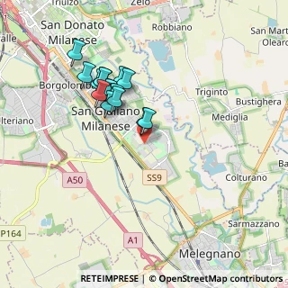 Mappa Via Massimo Gorki, 20098 San Giuliano Milanese MI, Italia (1.6125)