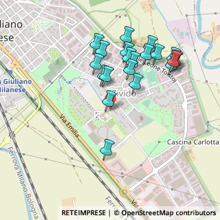 Mappa Via Massimo Gorki, 20098 San Giuliano Milanese MI, Italia (0.4745)
