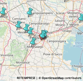 Mappa Corso Spagna, 35100 Padova PD, Italia (21.65467)