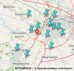 Mappa Via Paolo Borsellino, 35142 Padova PD, Italia (3.76462)