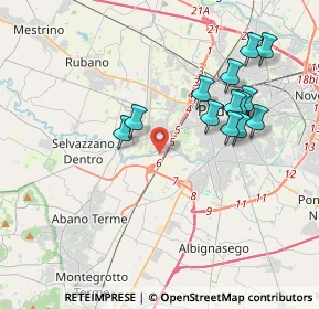Mappa Via Paolo Borsellino, 35142 Padova PD, Italia (3.74769)