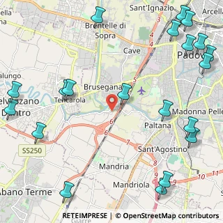 Mappa Via Paolo Borsellino, 35142 Padova PD, Italia (3.2735)