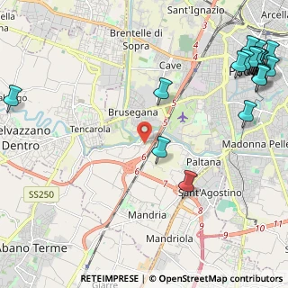Mappa Via Paolo Borsellino, 35142 Padova PD, Italia (3.34889)
