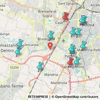 Mappa Via Paolo Borsellino, 35142 Padova PD, Italia (2.42786)