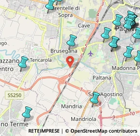 Mappa Via Paolo Borsellino, 35142 Padova PD, Italia (3.2535)