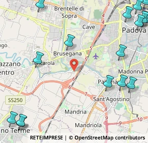 Mappa Via Paolo Borsellino, 35142 Padova PD, Italia (3.45125)