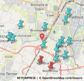Mappa Via Paolo Borsellino, 35142 Padova PD, Italia (2.29688)