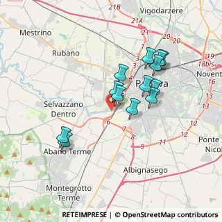 Mappa Via Paolo Borsellino, 35142 Padova PD, Italia (3.15231)