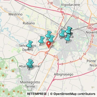 Mappa Via Paolo Borsellino, 35142 Padova PD, Italia (3.23)