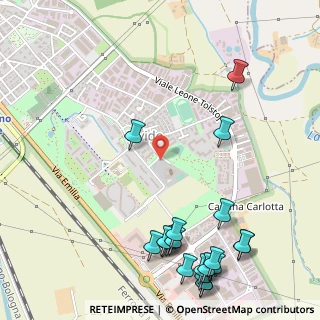 Mappa Via Filippo Corridoni, 20098 San Giuliano Milanese MI, Italia (0.737)