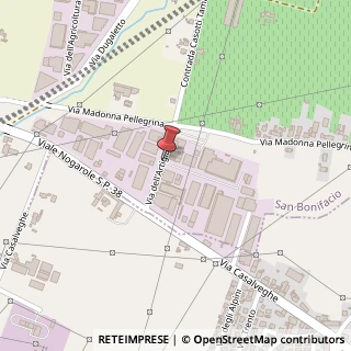 Mappa Via dell' artigianato, 37032 San Bonifacio, Verona (Veneto)