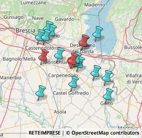 Mappa Via Giovanni Gentile, 46043 Castiglione delle Stiviere MN, Italia (12.05882)